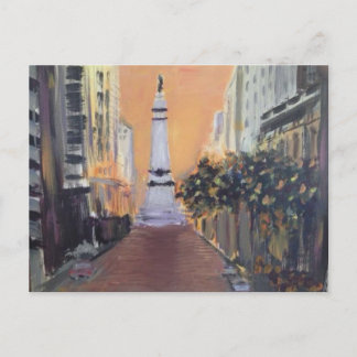 Postal Círculo del Monumento - Indianápolis, Indiana