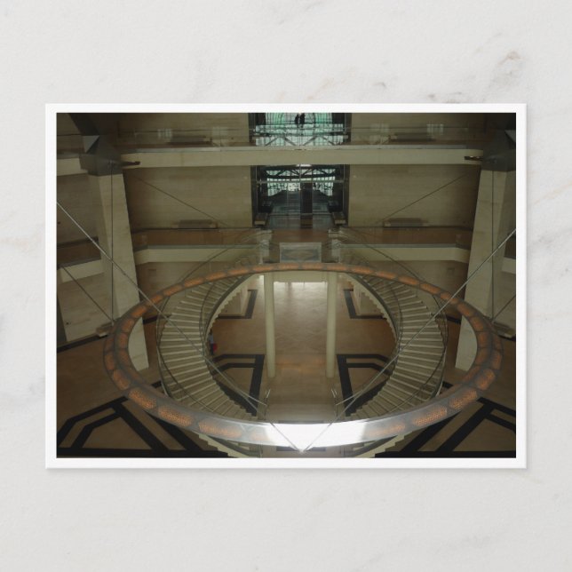 Postal círculo del museo doha (Anverso)