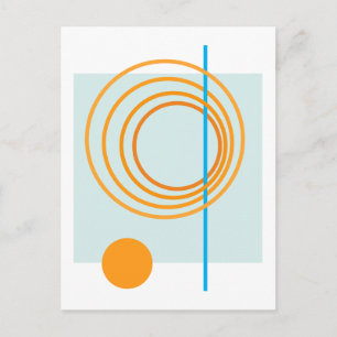 Postal Círculo flotante 5