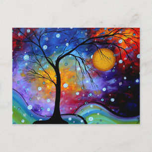 Postal Círculo invernal de la pintura MADART