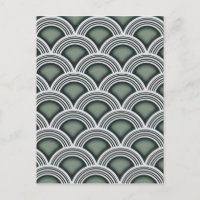 Círculos concéntricos Art Deco