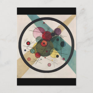 Postal Círculos De Kandinsky En Un Círculo