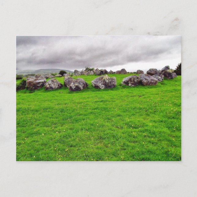 Postal Círculos en Carrowmore (Anverso)
