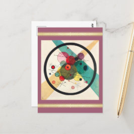 Postal Círculos en un círculo, Kandinsky