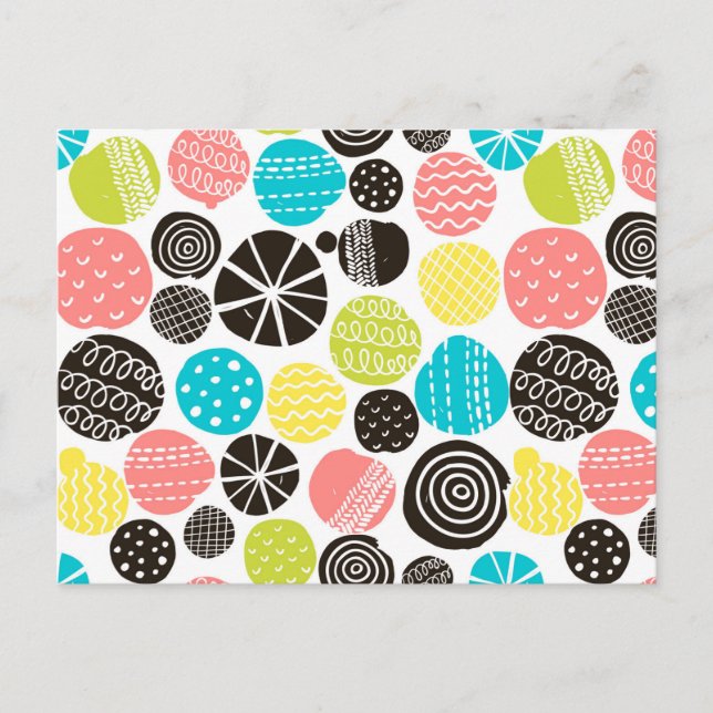 Postal Círculos escandinavos (Anverso)