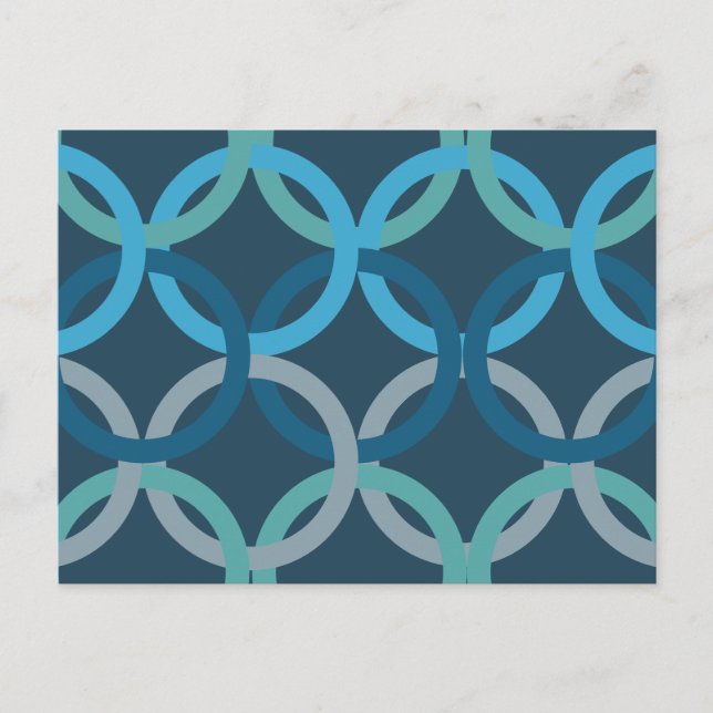 Postal Círculos vinculados 2 (Anverso)