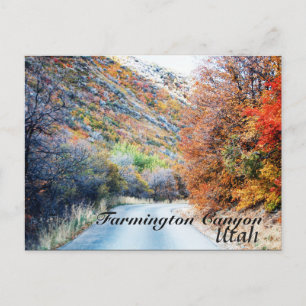 Postal Circunvalación Escénica del Cañón Farmington Utah