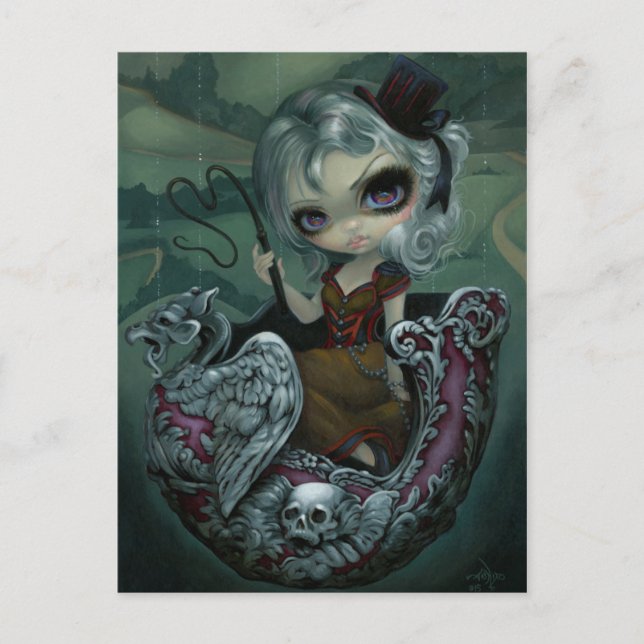 Postal "Circus Chariot" (Anverso)