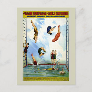 Postal Circus Forepaugh y vende buzos vintage
