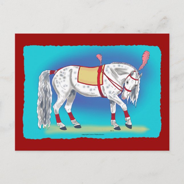 Postal Circus Horse (Anverso)
