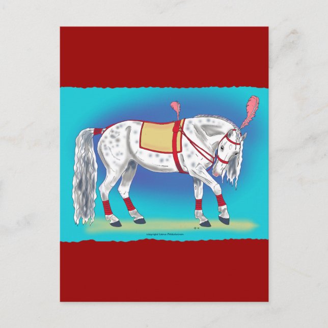 Postal Circus Horse (Anverso)