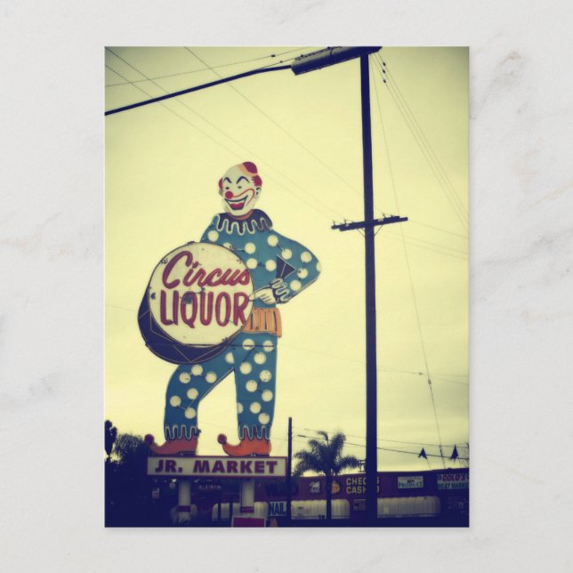 Postal Circus Liquor (Anverso)