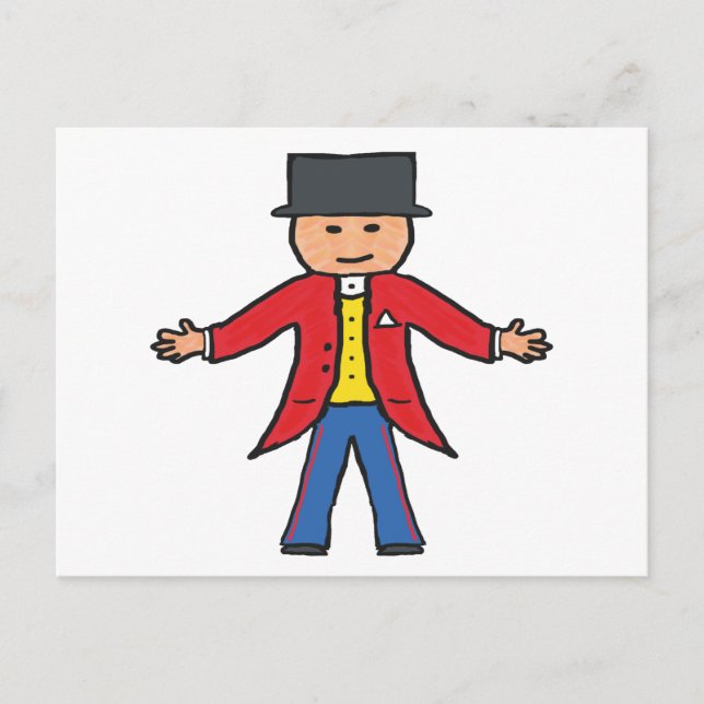 Postal Circus Ringmaster (Anverso)