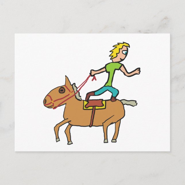 Postal Circus Rodeo (Anverso)