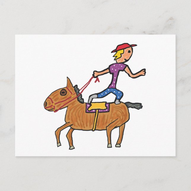 Postal Circus Rodeo (Anverso)