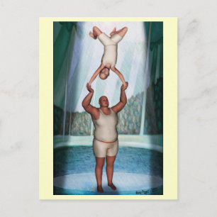 Postal Circus Strongman