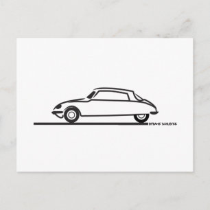 Postal Ciroen DS 21 Pallas