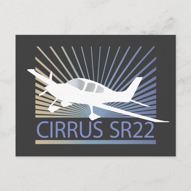 Postal Cirrus SR22 (Anverso)