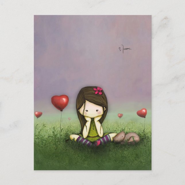 Postal Ciruelo sombrío del azúcar (Anverso)