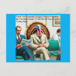 Postal Cirugía Cosmética Para Los Turcos Divertidos