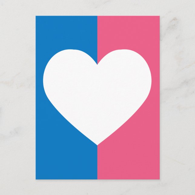 Postal Cisgender Alternate Pride Flag (Anverso)