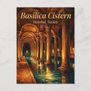 Postal Cisterna Basílica, Estambul, Mármara