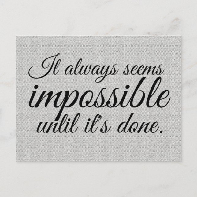 Postal Cita (Anverso)