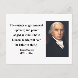 Postal Cita 5b de James Madison