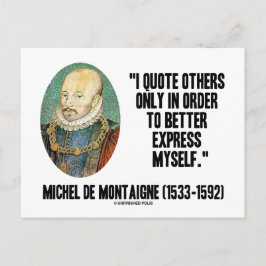 Postal Cita A Otros Solo Para Expresarme Mejor