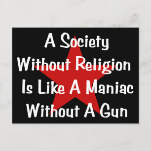 Postal Cita antireligiosa