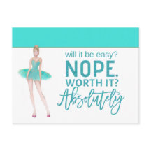 Cita/Ballerina/verde azulada