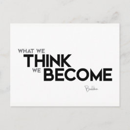 Postal CITA: Buda: La mente lo es todo