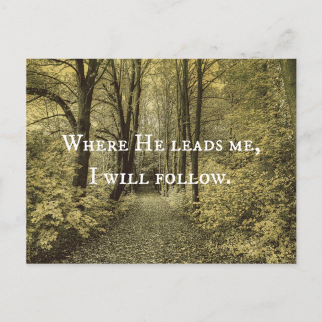 Postal Cita cristiana (Anverso)