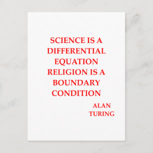 Postal cita de alan TURING