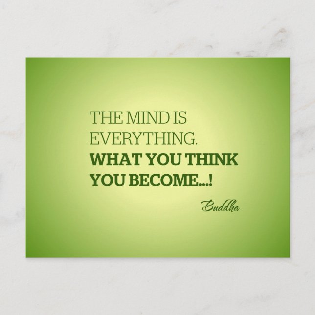 Postal Cita de Buda (Anverso)