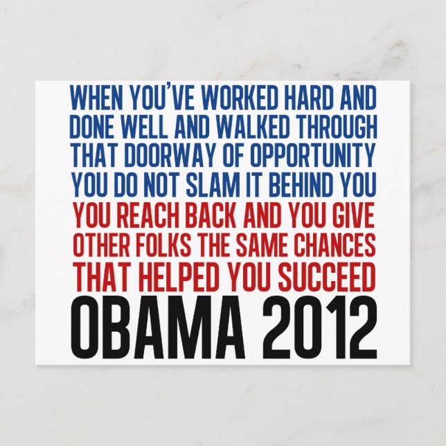 Postal Cita de Convención Democrática (Anverso)