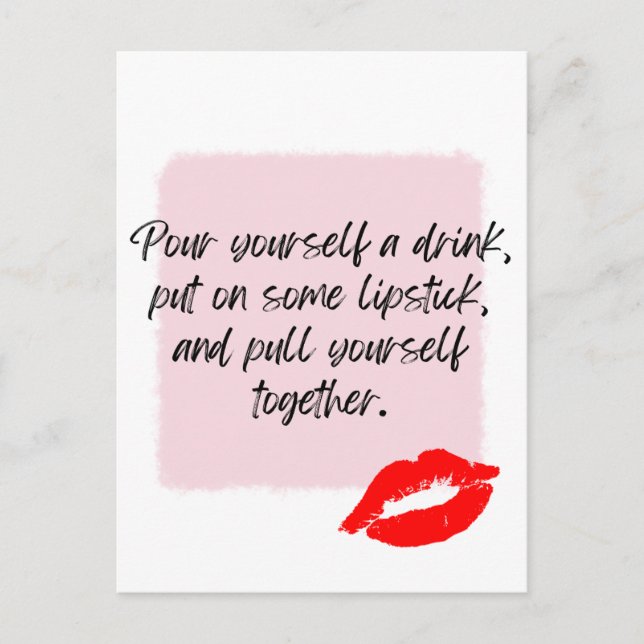 Postal Cita de Elizabeth Taylor (Anverso)