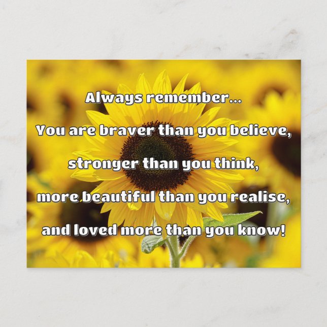 Postal Cita de Empath Bravery Positive Animation (Anverso)