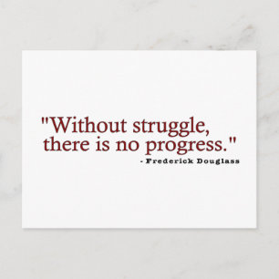 Postal Cita de Frederick Douglas