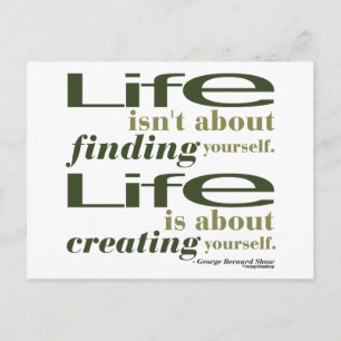 Postal Cita de George Bernard Shaw
