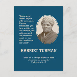 Postal Cita de HARRIET TUBMAN Dreamer | BHM