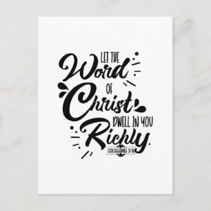 Postal Cita de la Biblia