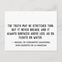 Cita de la verdad nunca se rompe