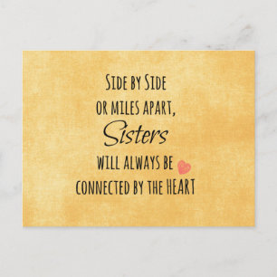 Postal Cita de las hermanas