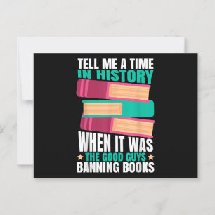 Postal Cita de libros prohibidos