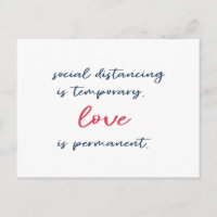 Cita de motivación tipográfica de distanciamiento