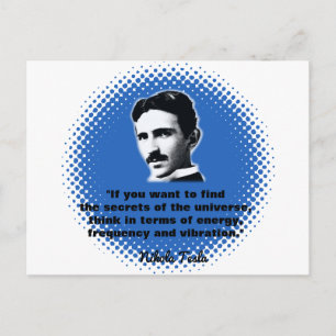 Postal Cita De Nikola Tesla T-Shirt