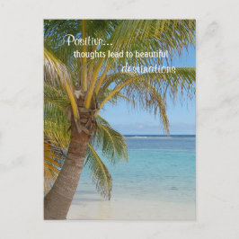 Postal Cita de positividad inspiradora