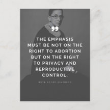 Cita de Pro Choice Ruth Bader Ginsburg
