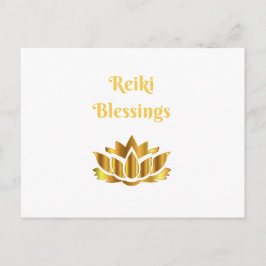 Postal Cita de 'Reiki Blessings'